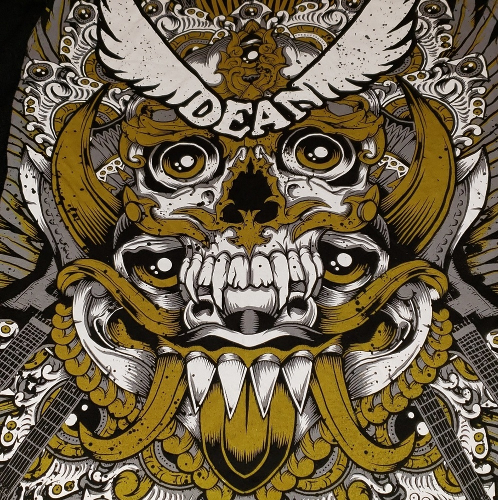 Brand new Dean guitar tshirt womans large